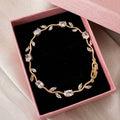 White Tulip Bracelet