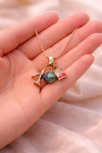 Anti-Tarnish Travel Charm Necklace – Wanderlust Vibes