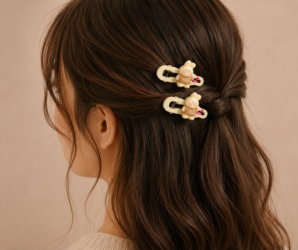Cute Bunny Hair Clips