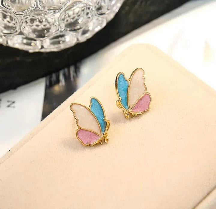 Korean Style Butterfly Earrings