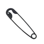 Black Safety Pin Hair Clip